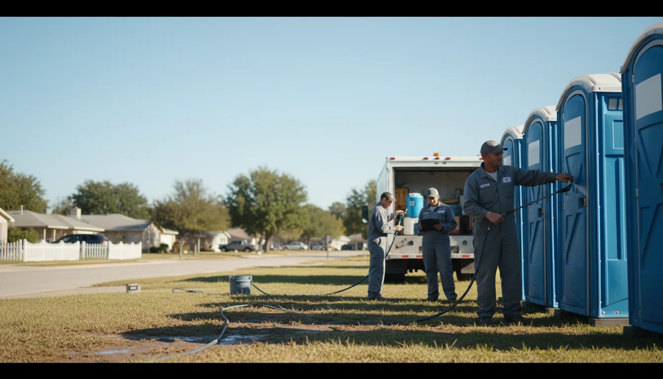Long-Term Portable Toilet Rental in Coldwater, MI near me